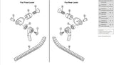 Shimano dura ace sl-bs79 2 3x10-speed bar end shifters