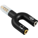 Aux splitter - microfoon en audio