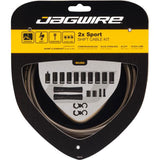 Jagwire 2x sport shift set | white