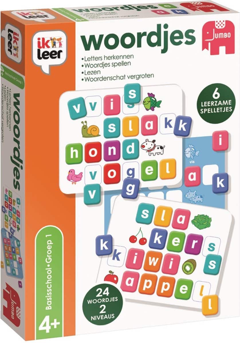 Jumbo Ik Leer Woordjes Educatief Spel