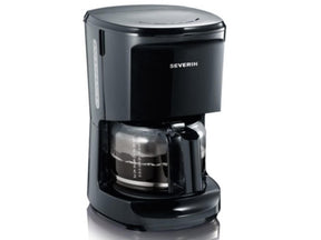 Severin ka 4815, filter koffiezetapparaat, 1,25 l, voor gemalen koffie, 1000 w, zwart