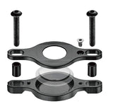 Katana air tag holder for saddle bottle cage
