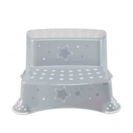 Keeeper opstapje kids grijs stars 40 x 37 x 21 cm