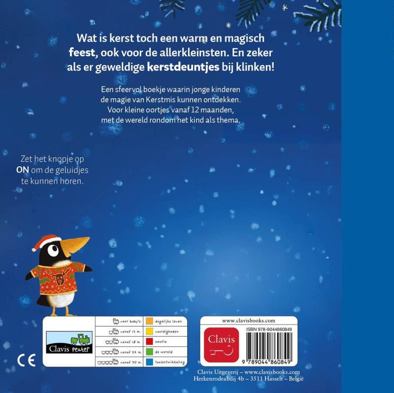 Clavis kerstdeuntjes - geluidenboekje