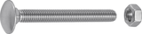Connex houtbout m6x25 8st a2 - ky4540625
