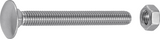 Connex houtbout m8x40 4st a2 - ky4540840