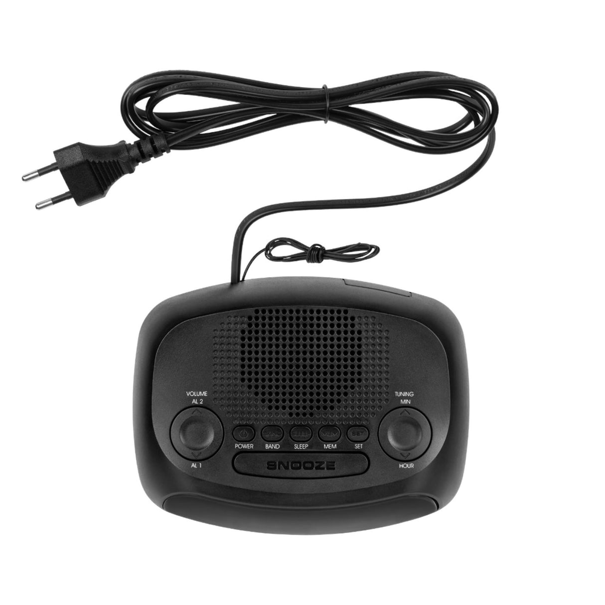 Kruger matz krüger matz fm am wekkerradio, zwart