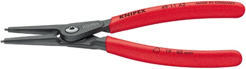Knipex borgveertang buitenr. recht 19-60 mm - 49 11 a2 sb 4911a2sb