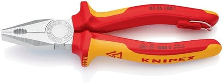 Knipex combinatietang met bevestigingsoog - 0306180t