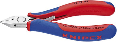 Knipex elektronica-zijsnijtang met meer-componentengrepen 115 mm - 7732115