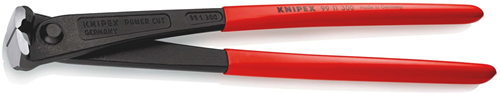 Knipex kracht-moniertang | 250 mm lengte | grote krachtoverbrenging | kunststof bekleed | zwart geatramenteerd - 99 11 300 sb