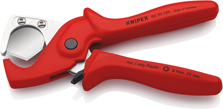 Knipex plasticut® 90 20 185 sb slang- | beschermingsbuissnijder van kunststof | met glasvezel verste - 90 20 185 sb