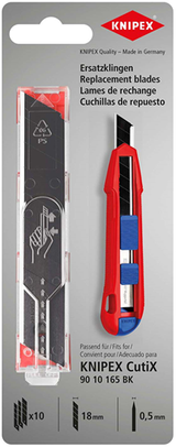 Knipex reservemes | voor 90 10 165 bk | 10 stuks - 90 10 165 e02