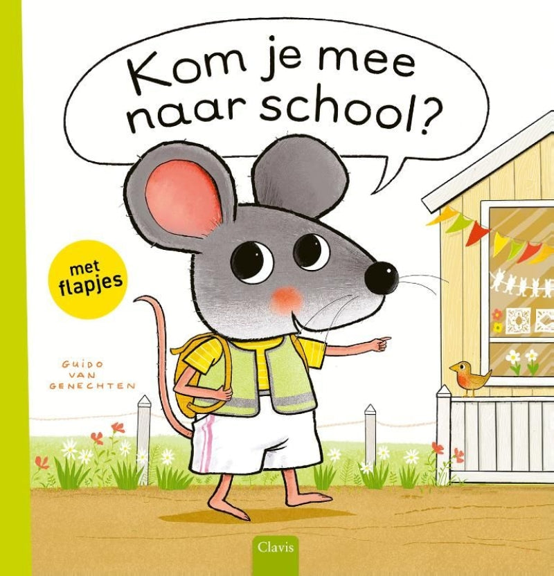 Clavis kom je mee naar school?