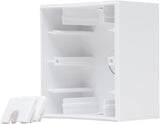 Enzo kopp hk07 pure mat wit 1 voudig opbouwdoos - 4624300