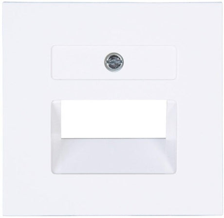 Enzo kopp hk07 pure mat wit afdekplaat utp dubbel - 4624060