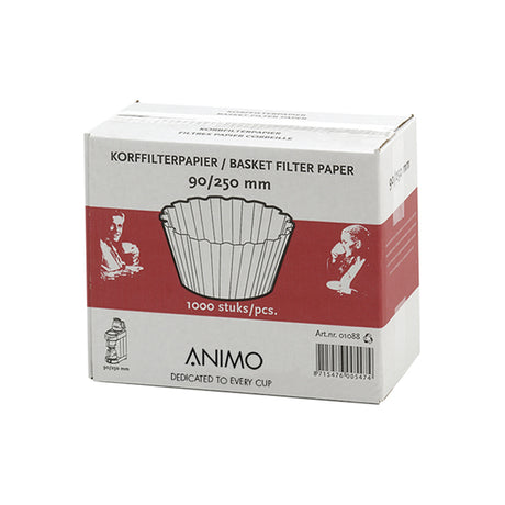 Animo korffilterpapier 90 250 mm (1000 stuks)