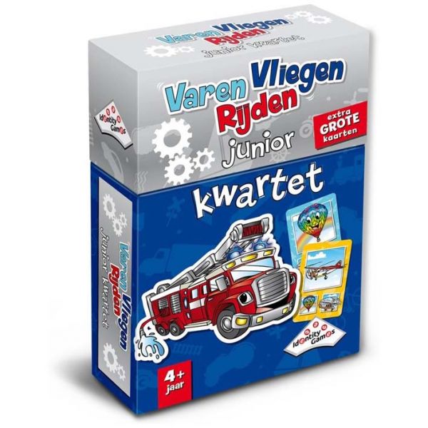 Identity Games Varen, Vliegen, Rijden Junior Kwartet