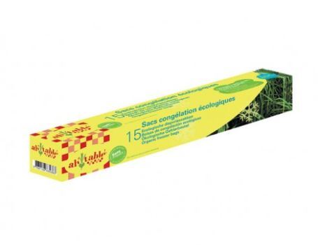 Ah! table! diepvrieszakken bioplastic - l - 30x45cm - 15st