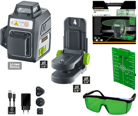 Laserliner pocketplane-laser 3g - 036.700a