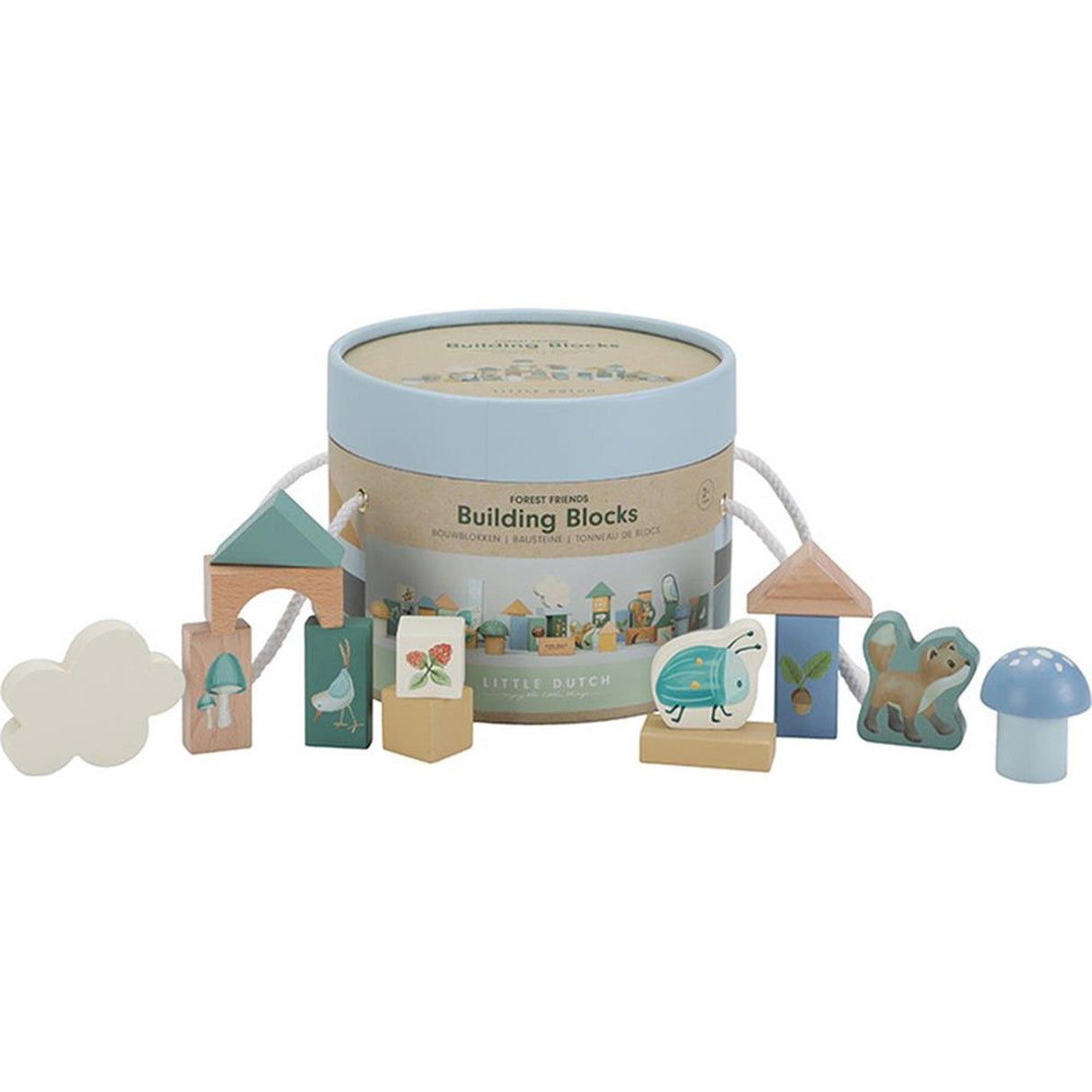 Little dutch bouwblokken - forest friends fsc