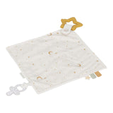 Little dutch newborn naturals knuffeldoekje bijtring