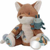 Little dutch activiteitenknuffel vos - forest friends - baby speelgoed - grijp baby speelgoed