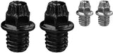 Leatt diamond studs 4mm pin kit | stainless silver