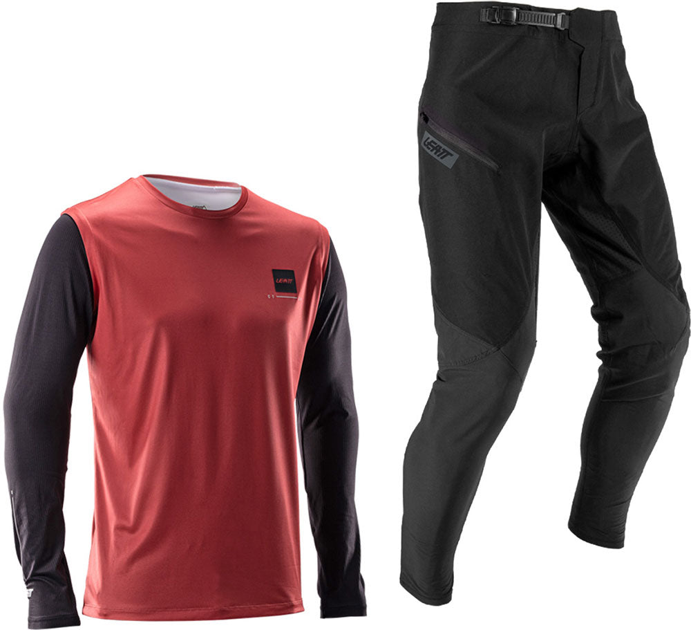 Leatt gravity 1.0 - mtb long sleeve jersey pants | xxl