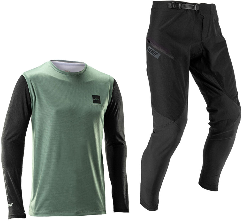 Leatt gravity 1.0 - mtb long sleeve jersey pants | l