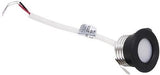 Enzo led mini inbouwspot 1,5w 2700k 37mm 60gr rond vast zwart - led4631