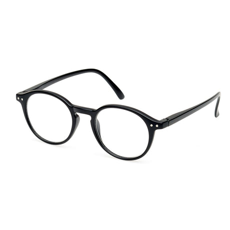 Spectrum leesbril zwart rond 2.00