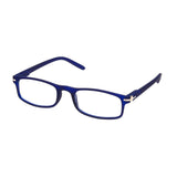 Spectrum leesbril mat blauw rechthoekig 3.50
