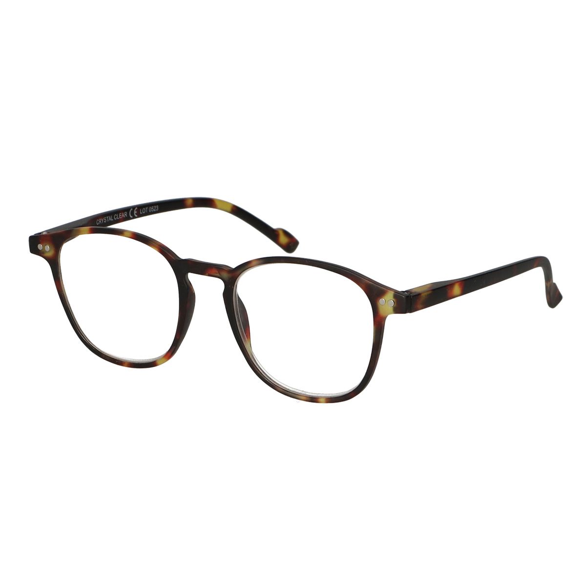 Spectrum leesbril ultra flat in case havana 2.50
