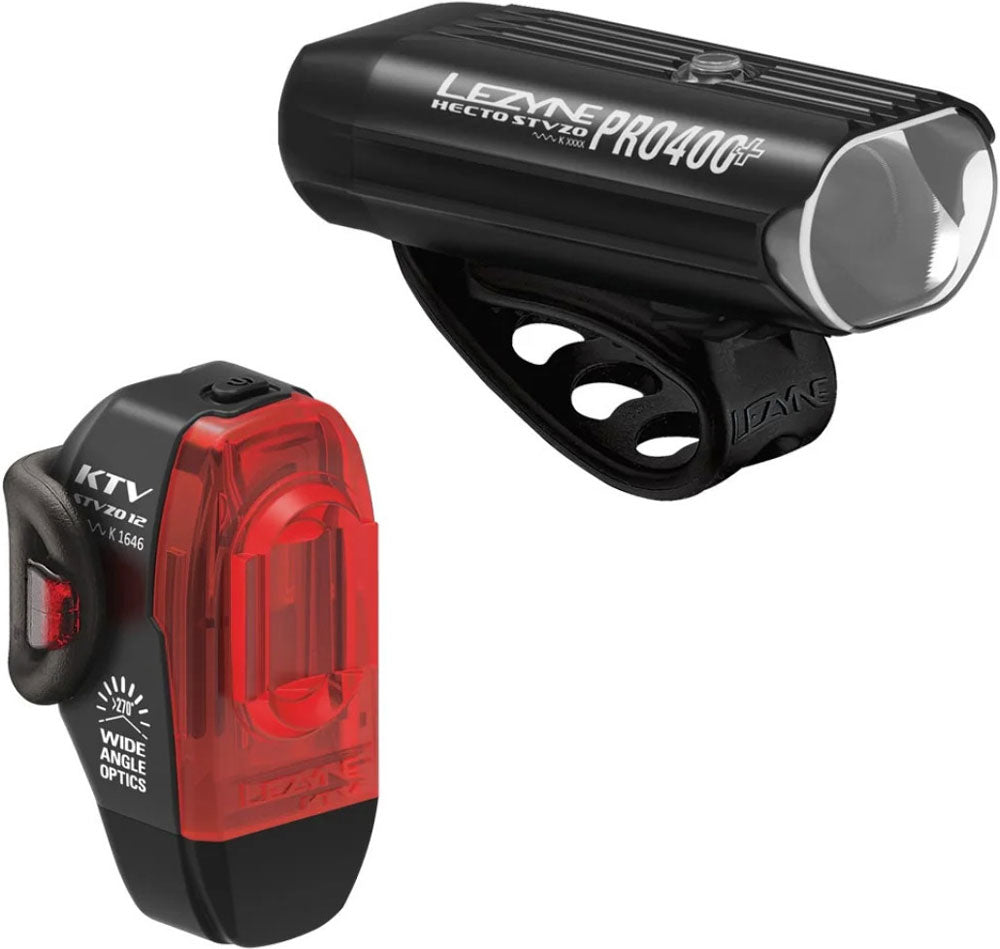 Lezyne hecto drive pro 400+ ktv drive stvzo lighting set