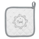 Clayre eef pannenlap hond 20x20cm