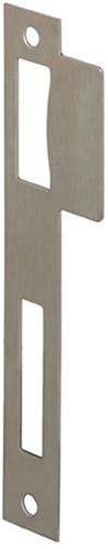 Lips spu2420r sluitplaat voor dag- en nachtslot | afgerond | rvs. | 166 x 24 mm - 7170373