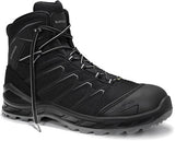 Lowa veiligheidsschoenen lowa werkschoen larrox work gtx mid 5480 s3 | zwart grijs | maat 42 - 4063606292671
