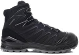 Lowa veiligheidsschoenen lowa werkschoen larrox work gtx mid 5480 s3 | zwart grijs | maat 43 - 4063606292688