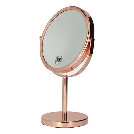 Lsp spiegels spiegel op voet rosé goud 30,5cm 7x vergrotend