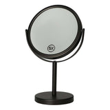 Lsp spiegels spiegel op voet mat zwart 30,5cm 5x vergrotend