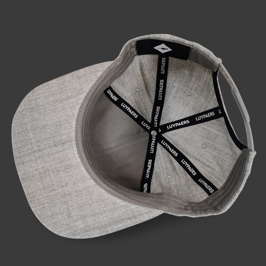 Luypaers snapback cap grey