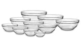 Duralex schaal lys stapelbaar rond hardglas 500ml 14cm 6 stuks