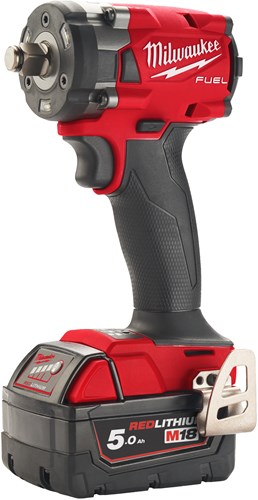 Milwaukee m18 fiw2f12-502x | 1 2 | fuel | accu slagmoersleutel | 18v | 5.0ah li-ion - 4933478444