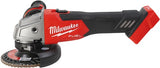 Milwaukee m18 fsag125x-0 | haakse slijper | 125mm | 18v | body | body | zonder accu's lader - 4933478701