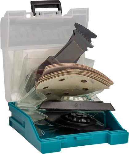Makita accessoires multitool 14-delige set | tbv tm3000cx3, dtm52z etc. - 199542-0
