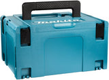 Makita accessoires makita makpac opbergkoffer 8215518 - exclusief gereedschap - blauw