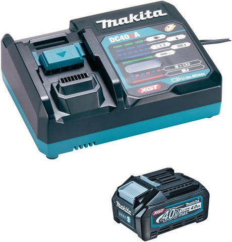 Makita 191j65-4 | xgt startset 40v max (1x 4.0ah bl4040 accu + dc40ra snellader) - 191j65-4