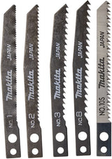 Makita accessoires decoupeerzaagblad assorti - a-86882