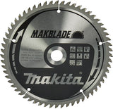 Makita accessoires makita afkortzaagblad voor hout | makblade | ø 190mm asgat 20mm 60t - b-32823